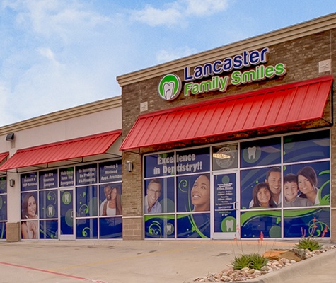 Outside view of Lancaster Family Smiles
