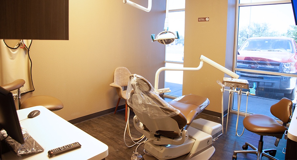 Dental exam room