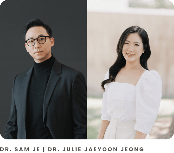 Dr. Sam Je and Dr. Julie Jaeyoon Jeong